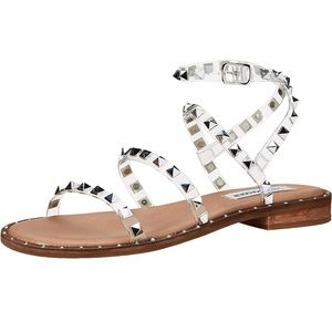 Steve Madden Women's Travel Flat Sandal Sz 9.5 M